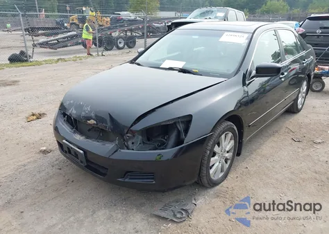 2007 Honda Accord 3.0 Ex z USA, uszkodzony, nr VIN 1HGCM665X7A091498
